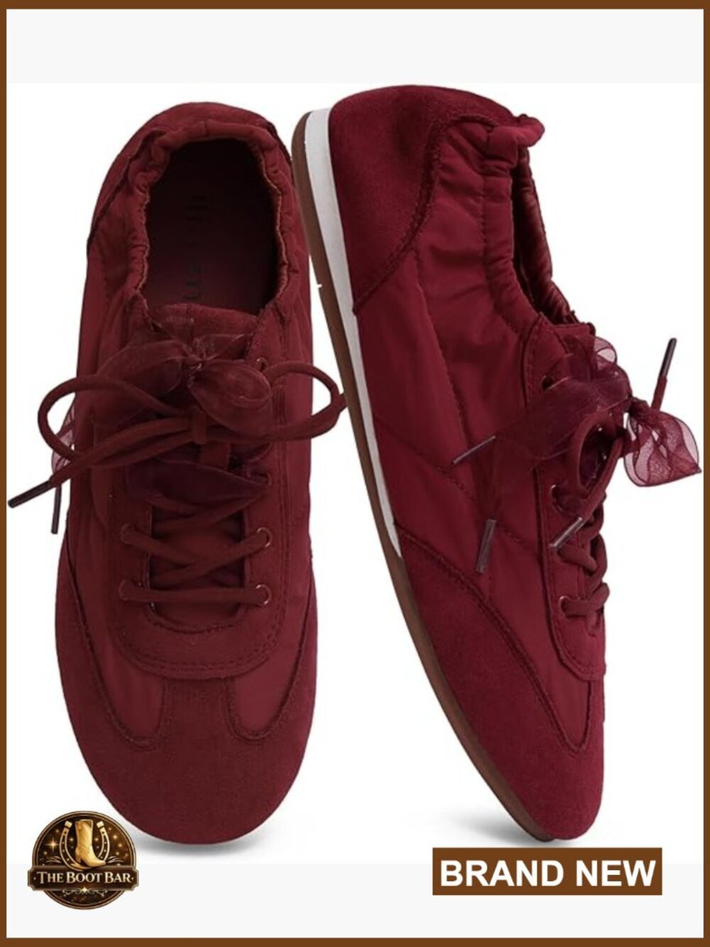 Ballet Sneakers Slip-On Lace-Up Casual Flats Walking Travel Driving